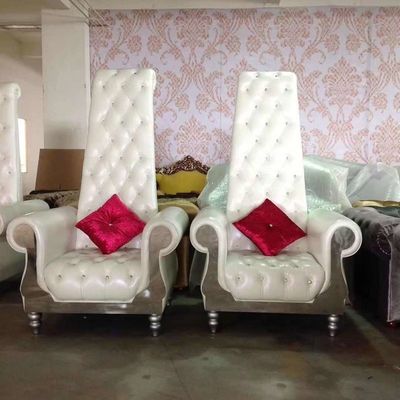 80*75*182 cm Kursi Raja Kerajaan Tahta Tinggi Kembali Sofa Pernikahan Salon Kecantikan Furniture