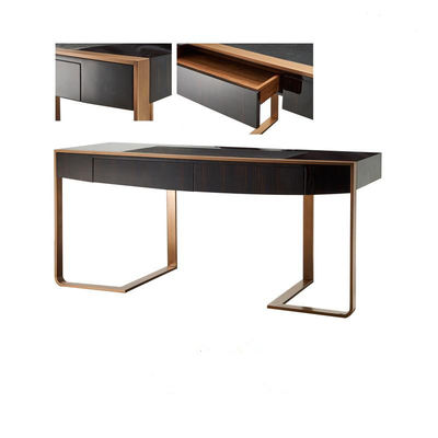 Meja Komputer Stainless Steel Kelas Atas