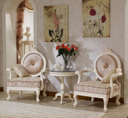 ODM Chenille Linen Champagne Kursi Ruang Tamu Modern Rekreasi Kursi Beludru