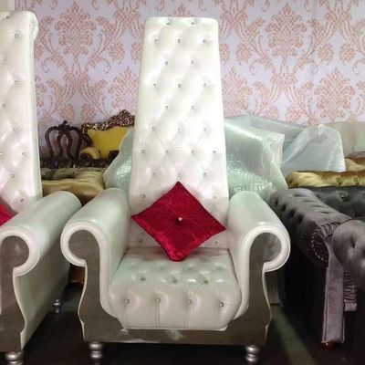 80*75*182 cm Kursi Raja Kerajaan Tahta Tinggi Kembali Sofa Pernikahan Salon Kecantikan Furniture