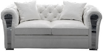 Grey SGS Modern Light Luxury Leather Recliner Sofa Nyaman Lembut Untuk Ruang Tamu