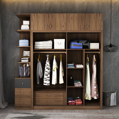 Lemari Pakaian Kayu Pintu Geser