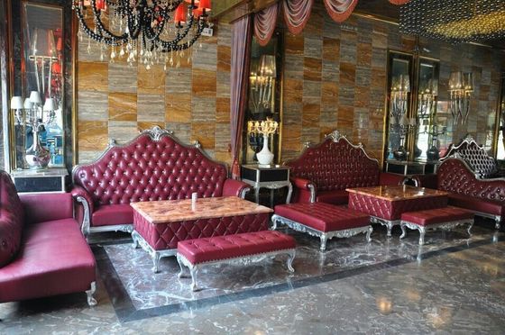 Corner Office Living Room L Shaped Sofa Sectional KTV Hotel French Style Couch