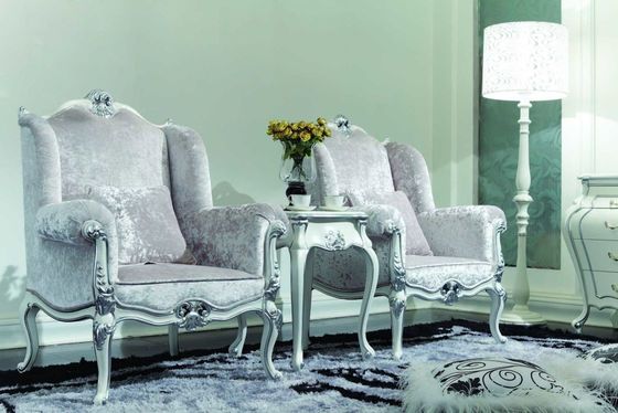 Set Sofa Chesterfield Beludru 3 Kursi